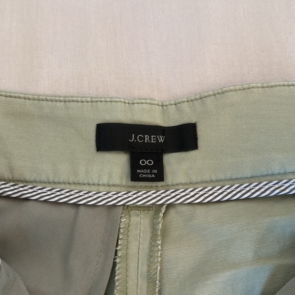 J. Crew Factory Women’s Linen Cotton Pant. (Green, size 0) - Picture 8 of 8